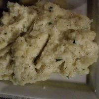 Vegan mashed potatoes  at The Steer in Buffalo