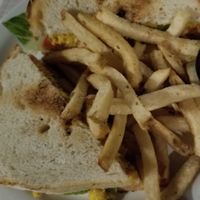 Chickpea egg salad sandwich  at The Steer in Buffalo