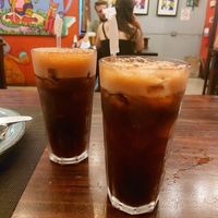 Chicha morada at Chifa La Familia Feliz in La Fortuna