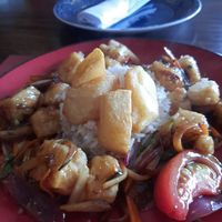 The Tofu dish at Chifa La Familia Feliz in La Fortuna