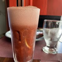 Chicha morada  at Chifa La Familia Feliz in La Fortuna
