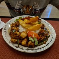 Tofu at Chifa La Familia Feliz in La Fortuna