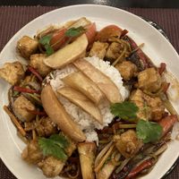   at Chifa La Familia Feliz in La Fortuna