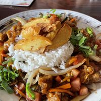   at Chifa La Familia Feliz in La Fortuna