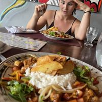   at Chifa La Familia Feliz in La Fortuna