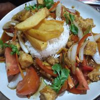  at Chifa La Familia Feliz in La Fortuna