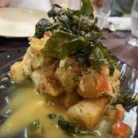 Yuca fries with quinoa  at Chifa La Familia Feliz in La Fortuna