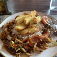   at Chifa La Familia Feliz in La Fortuna