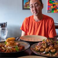 Chef recommended vegan-friendly dishes.   at Chifa La Familia Feliz in La Fortuna