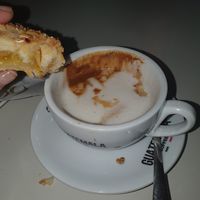 Cappuccino di soia at Café La Corte in Emilia-romagna
