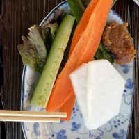 Vegetables   at Yamabiko やまびこ in Shizuoka