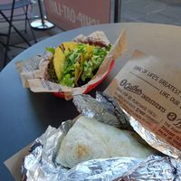 Tacco and Burrito at Chipotle in London