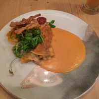 Carrot lasagne  at Strandgut in Bad Schandau