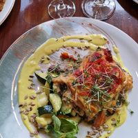 Vegane Lasagne at Strandgut in Bad Schandau