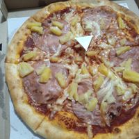 Vegan hawaiian pizza at Pizza Galileo Trnava in Trnava