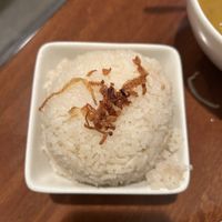 Coconut rice - so good!   at Chef Burma in Sacramento