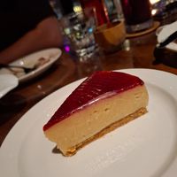 Strawberry cheesecake at The Hungry Tapir Bangsar in Wilayah Persekutuan Kuala Lumpur