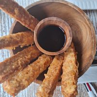 Tempeh fingers at The Hungry Tapir Bangsar in Wilayah Persekutuan Kuala Lumpur