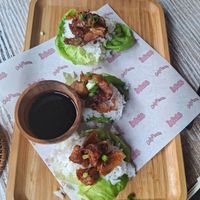 Mushroom lettuce wraps at The Hungry Tapir Bangsar in Wilayah Persekutuan Kuala Lumpur