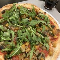   at La Pizzateca in Madrid