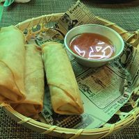 Fried spring roll at Pattaya Restaurant in Porto
