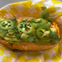 Banh mi with tofu and avocado   at Saigon On Main in Rocky Mount