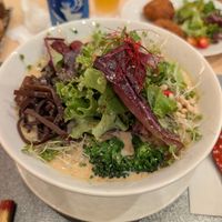Tantanmen (soy milk broth), super rich, super good at MERCY Vegan Ramen in Osaka