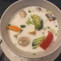 Coconut soup  at A Little Thai Kitchen in New Jersey