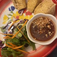 Tofu golden triangles   at A Little Thai Kitchen in New Jersey