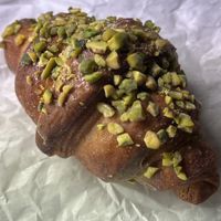 Vegan pistachio croissant 🥐 🌱   at Copines Paris in Bruxelles
