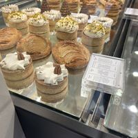 vegan tarts  at Copines Paris in Bruxelles