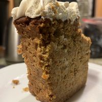 Carrot cake 🥕 🌱   at Copines Paris in Bruxelles