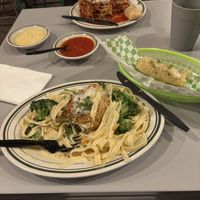 Lasagna and chicken parm  at Street Beet in Detroit