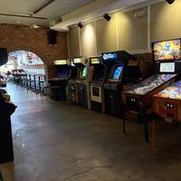 Arcade in the back of the restaurant   at Street Beet in Detroit