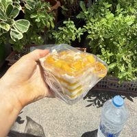 Mango sticky rice cup!!!!  at Sunny Side Up Café Samui in Koh Samui