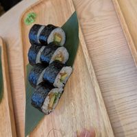 Vegan sushi at Maki & Ramen in Sheffield
