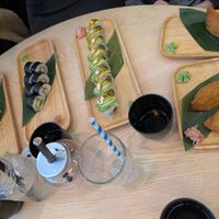 Vegan dishes at Maki and Ramen at Maki & Ramen in Sheffield
