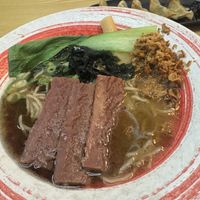 Black garlic noodle   at Maki & Ramen in Sheffield