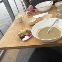Heerlijk gegeten. Dit is aspergesoep   at Sering Centraal in Amsterdam