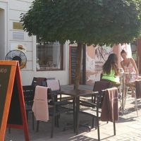 Terrace at San Domenico Caffe in Kosice
