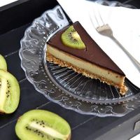Raw Kiwi Cake at San Domenico Caffe in Kosice