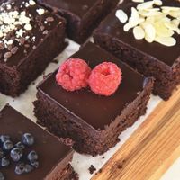 Brownies at San Domenico Caffe in Kosice