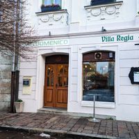 Outside of San Domenico Caffe at San Domenico Caffe in Kosice