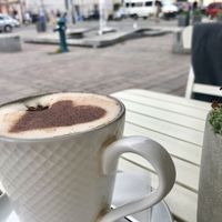 Chai vegan latte  at San Domenico Caffe in Kosice