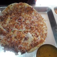onion tomato uttapam at Saravana Bhavan- Bur Dubai in Dubai