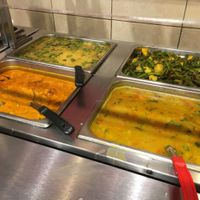 vegan items on lunch buffet at Masala Indian Cuisine in South Daytona