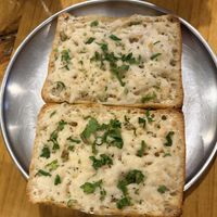 cheesy artisanal focaccia bread!  at Plant Italia in Creve Coeur