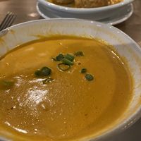 Rich Tomato bisque soup  at Avo in Nashville