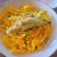 Carrot pasta (mothers day special) at Avo in Nashville