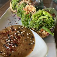 Kimchi spring rolls  at Avo in Nashville